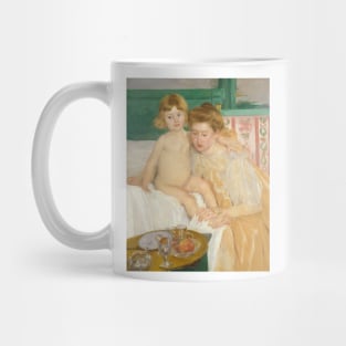 Mother and Child (Baby Getting Up from His Nap) by Mary Cassatt Mug